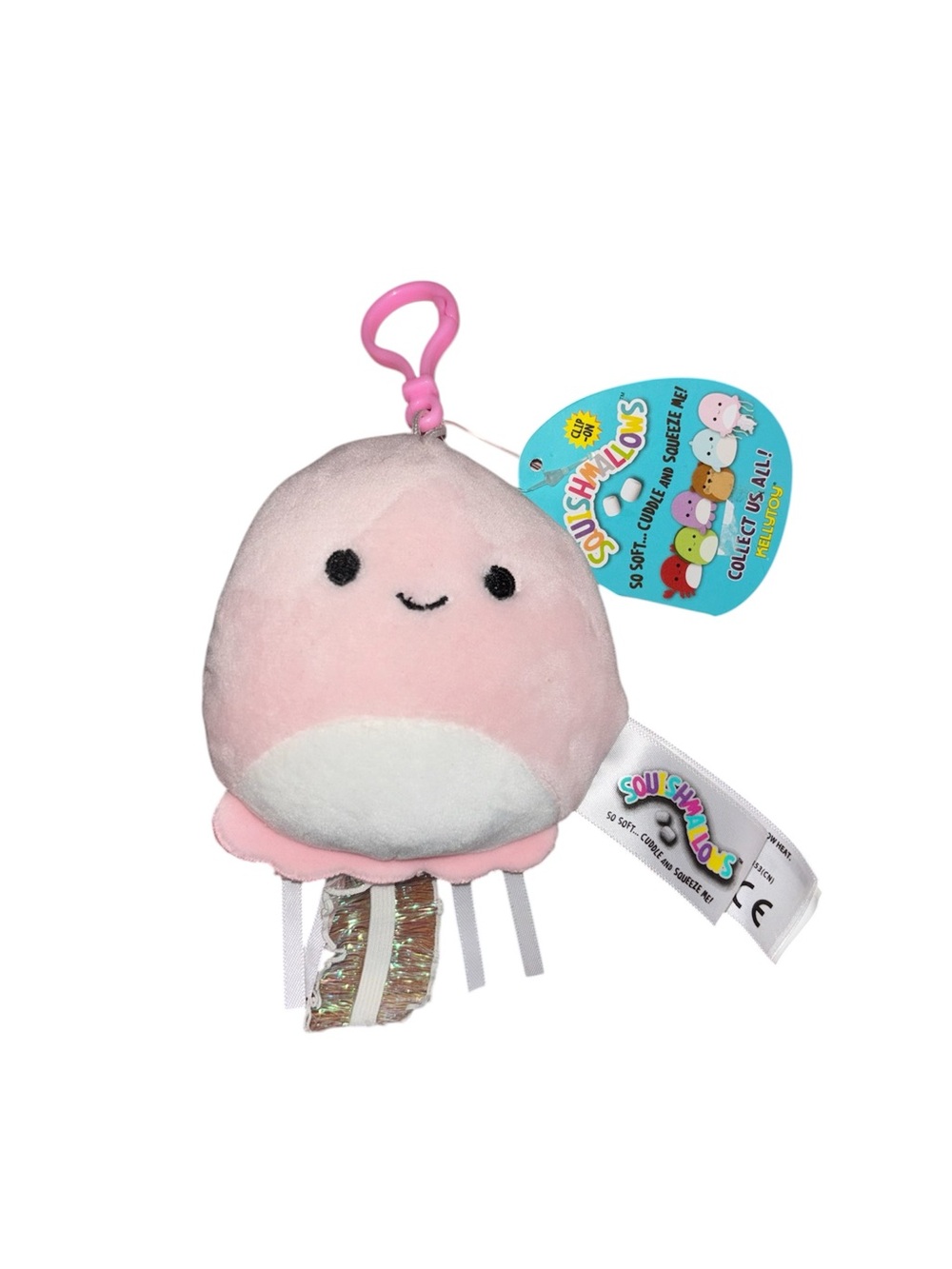 jayda jellyfish squishmallow keychain